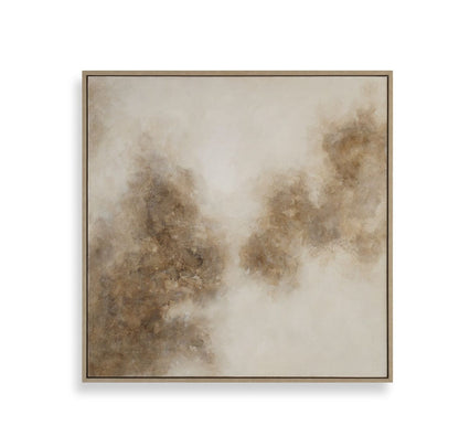 Faded Silence 50 in. Hand Painted Canvas