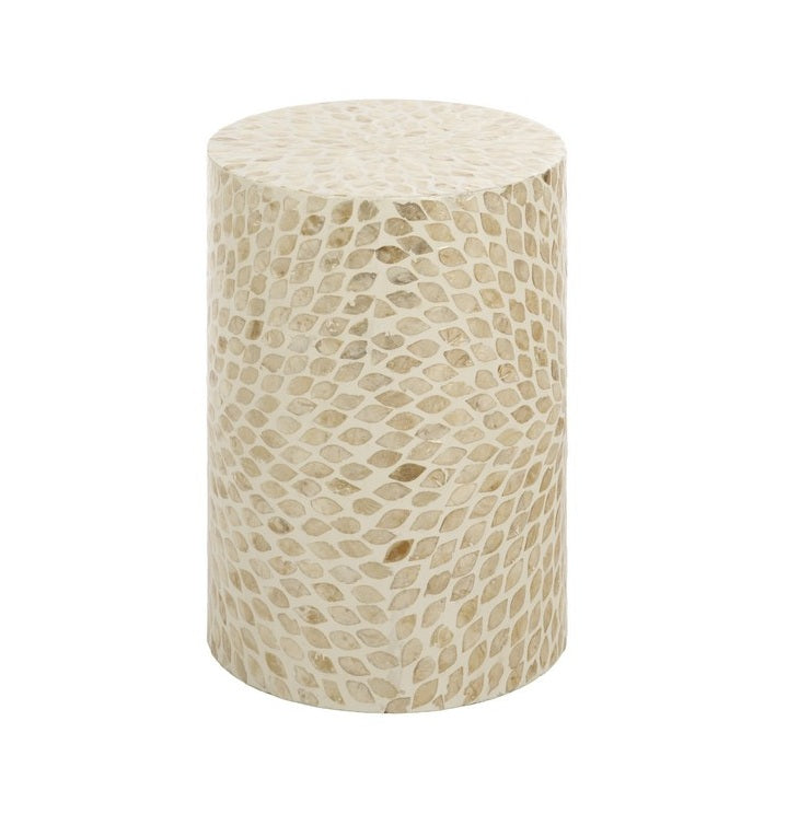 Morta 19 in. Capiz Accent Table