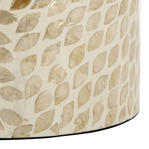 Morta 19 in. Capiz Accent Table
