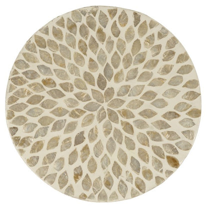 Morta 19 in. Capiz Accent Table
