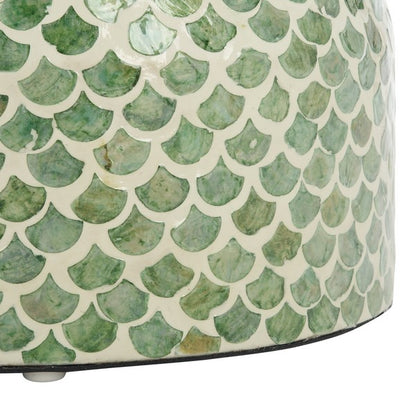 Capanne 25 in. Capiz Accent Table