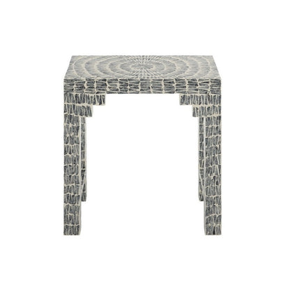 Nuoro 24 in. Capiz Accent Table
