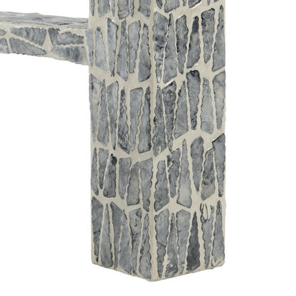 Nuoro 24 in. Capiz Accent Table