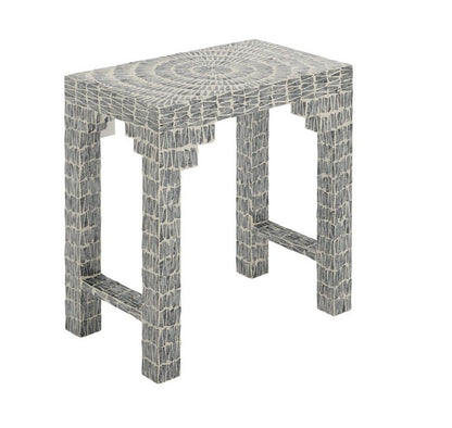 Nuoro 24 in. Capiz Accent Table