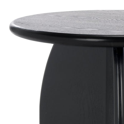 Rovigo 20 in. Wood Accent Table - Black