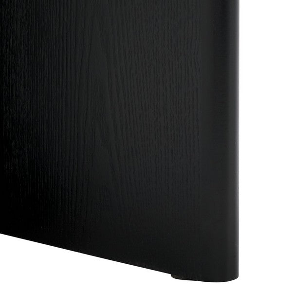 Rovigo 20 in. Wood Accent Table - Black