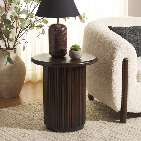 Sugano 20 in. Wood Accent Table