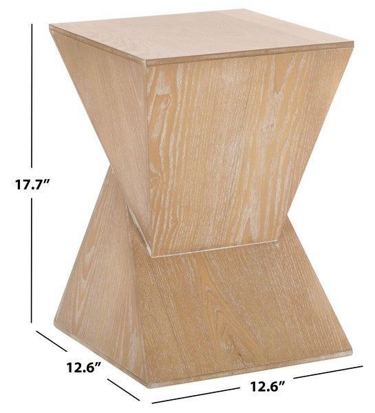 Pisano 18 in. Wood Accent Table
