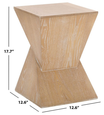 Pisano 18 in. Wood Accent Table