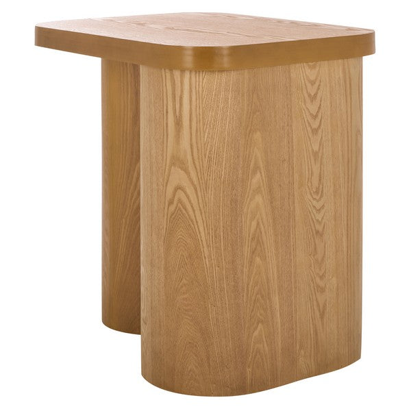 Zuglio 24 in. Wood Accent Table - Natural