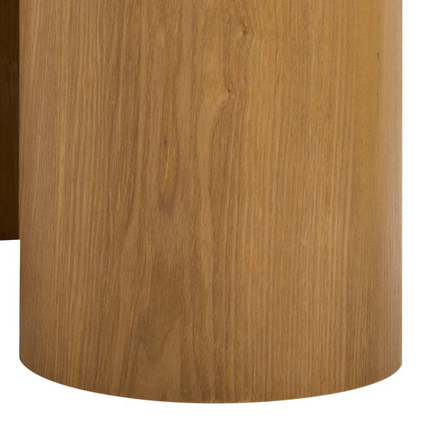 Zuglio 24 in. Wood Accent Table - Natural