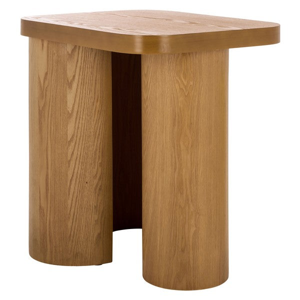 Zuglio 24 in. Wood Accent Table - Natural
