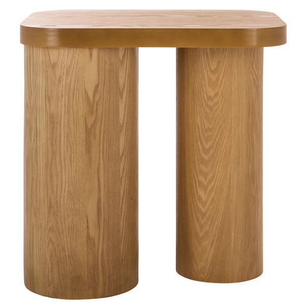 Zuglio 24 in. Wood Accent Table - Natural