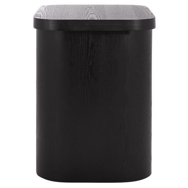 Zuglio 24 in. Wood Accent Table - Black