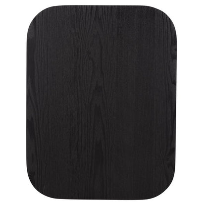 Zuglio 24 in. Wood Accent Table - Black