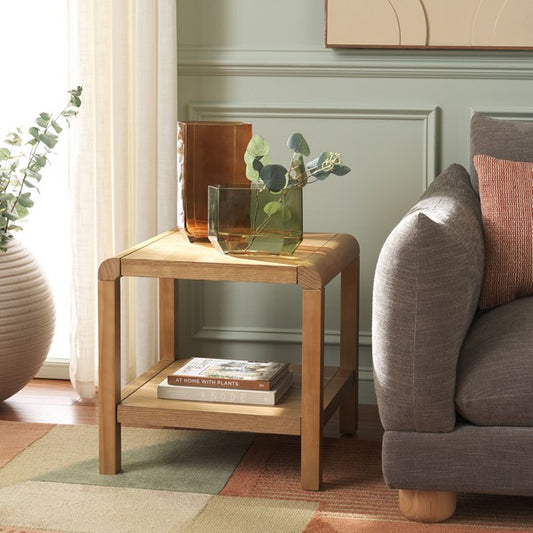 Seghe 20 in. Wood Accent Table