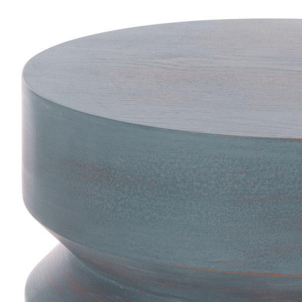 Maiori 18 in. Pine Wood Accent Table
