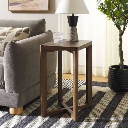 Sezze 24 in. Acacia Wood Accent Table