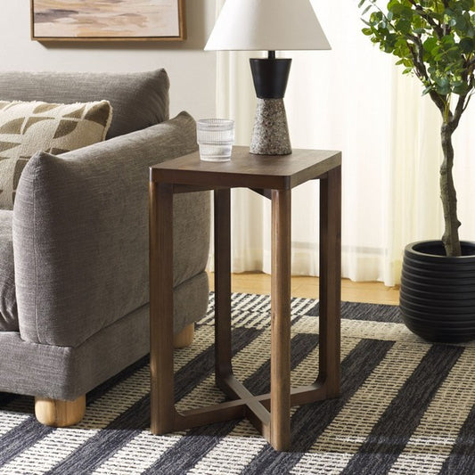 Sezze 24 in. Acacia Wood Accent Table