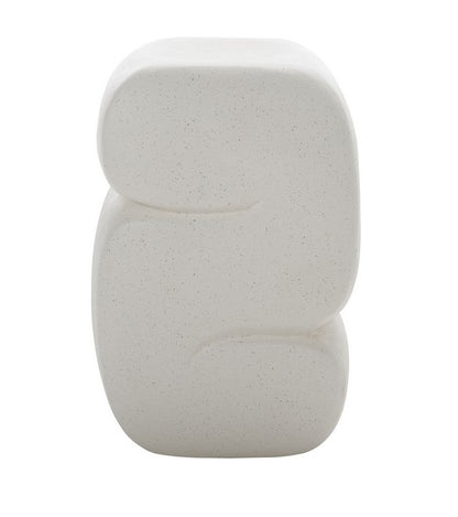 Semonzo 19 in. Accent Table - White