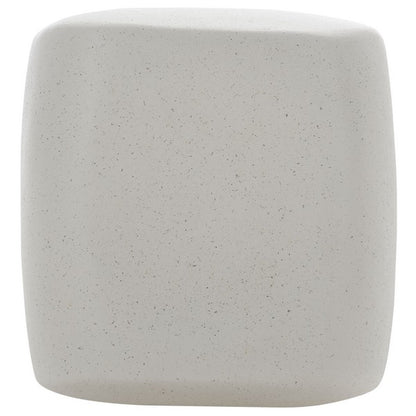 Semonzo 19 in. Accent Table - White