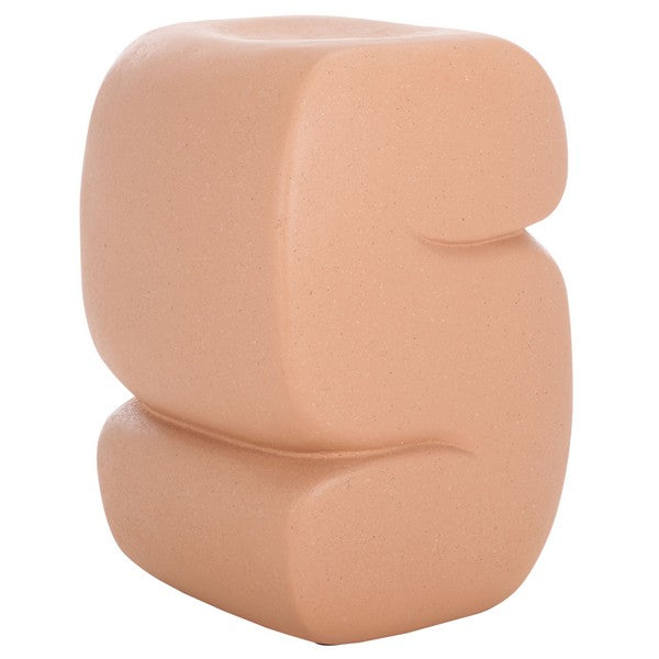 Semonzo 19 in. Accent Table - Terracotta