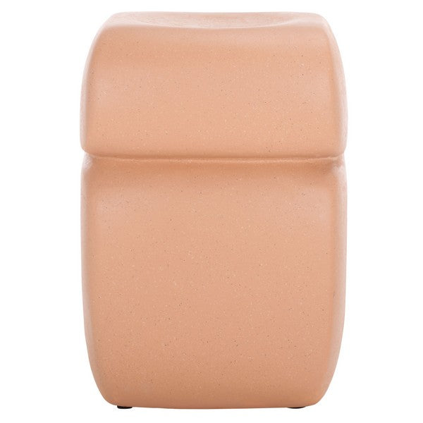 Semonzo 19 in. Accent Table - Terracotta
