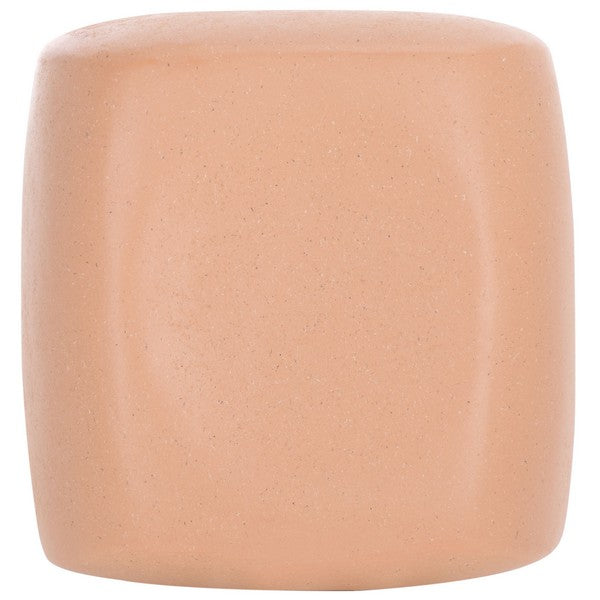 Semonzo 19 in. Accent Table - Terracotta
