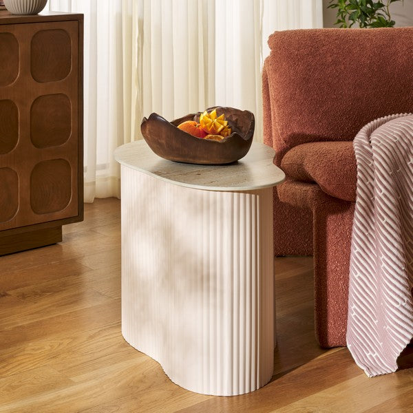 Imperia 24 in. Ceramic Accent Table