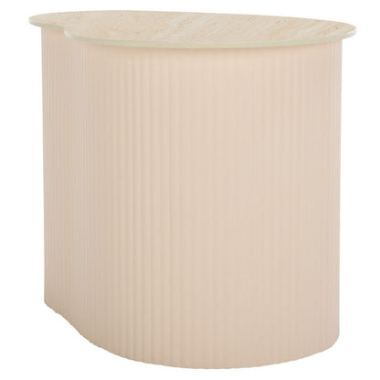 Siracusa 23 in. Ceramic Top Accent Table