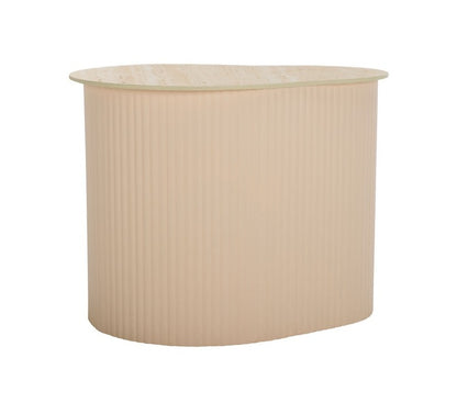 Siracusa 23 in. Ceramic Top Accent Table
