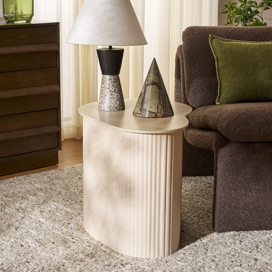 Siracusa 23 in. Ceramic Top Accent Table