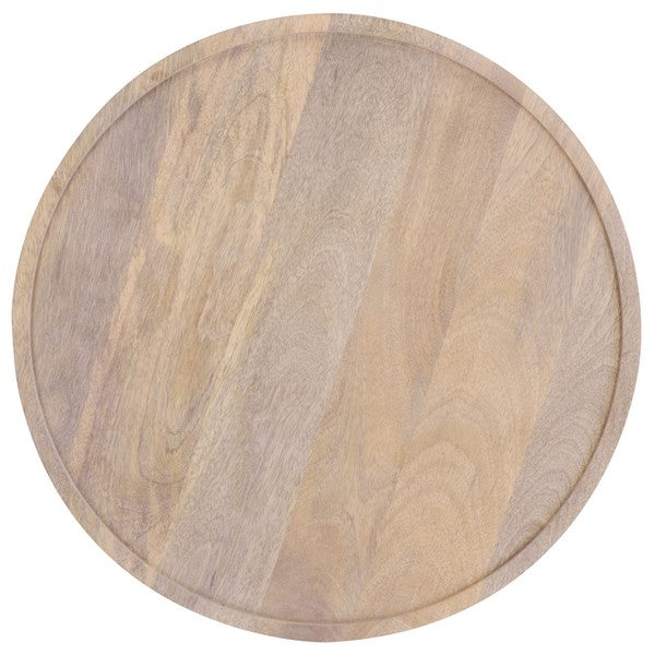 Igliano 18 in. Mango Wood Accent Table