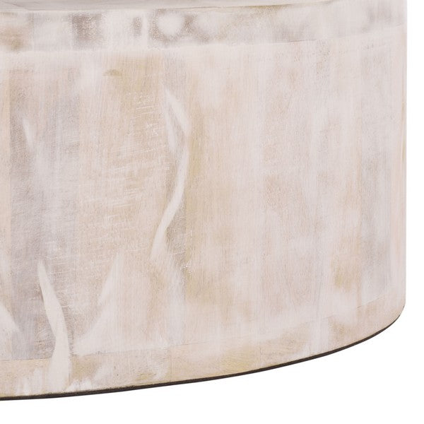 Fraigas 20 in. Mango Wood Accent Table