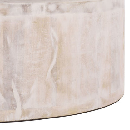 Fraigas 20 in. Mango Wood Accent Table