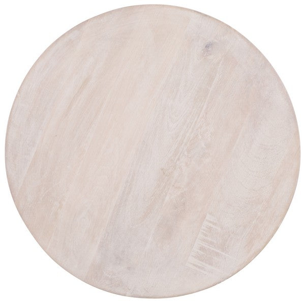 Fraigas 20 in. Mango Wood Accent Table