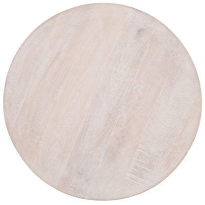 Fraigas 20 in. Mango Wood Accent Table