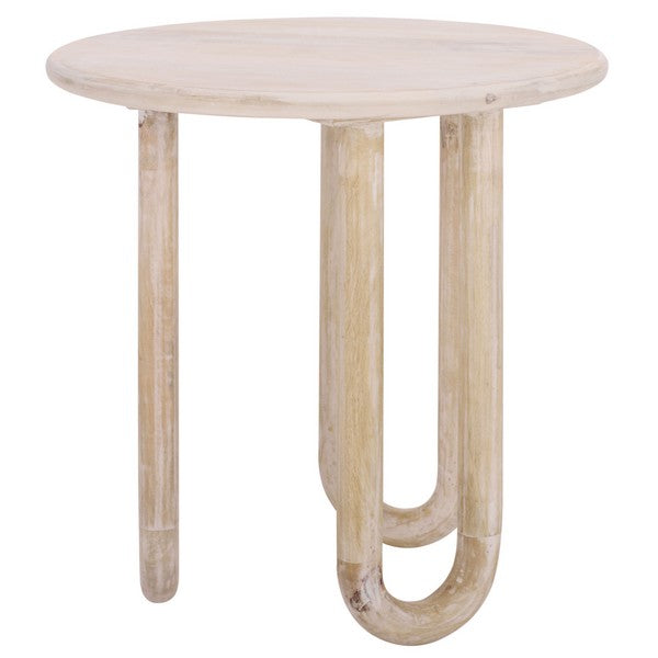 Centese 22 in. Mango Wood Accent Table