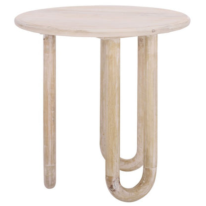 Centese 22 in. Mango Wood Accent Table