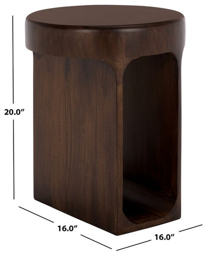 Rodio 20 in. Wood Accent Table