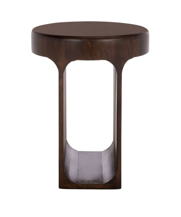 Rodio 20 in. Wood Accent Table
