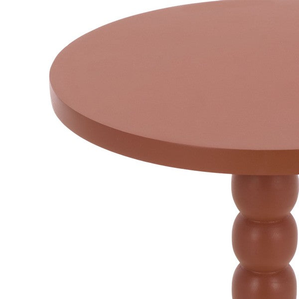 Locri 23 in. Mango Wood Accent Table
