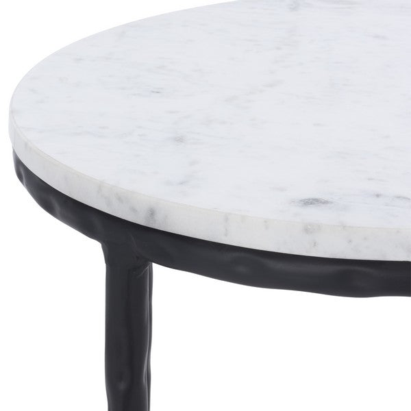 Abbate 24 in. Marble Top Accent Table