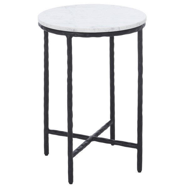 Abbate 24 in. Marble Top Accent Table