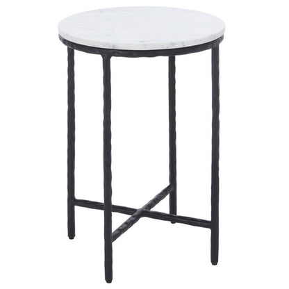 Abbate 24 in. Marble Top Accent Table