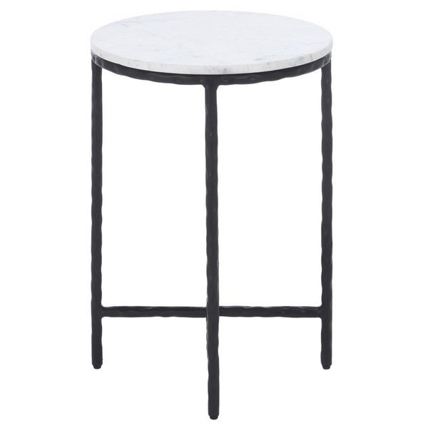 Abbate 24 in. Marble Top Accent Table