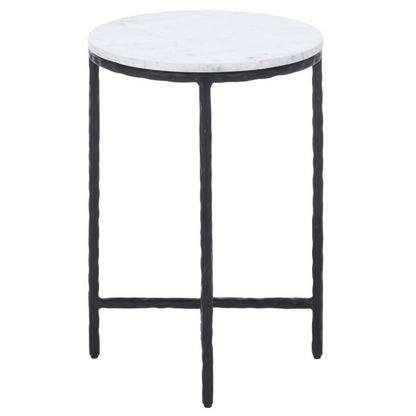 Abbate 24 in. Marble Top Accent Table