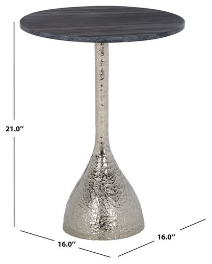 Primo 21 in. Metal Accent Table