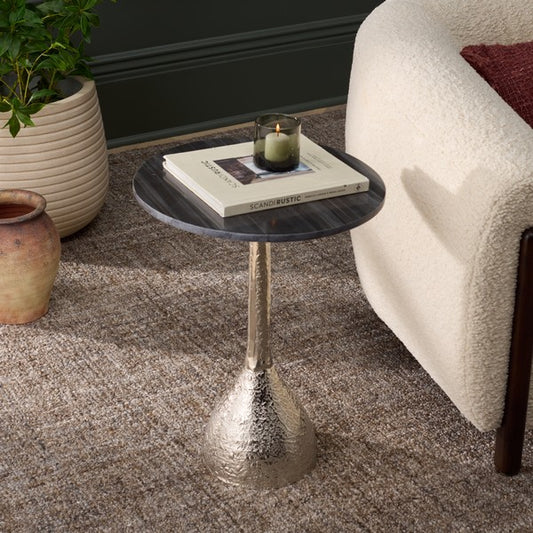 Primo 21 in. Metal Accent Table