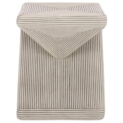 Lusen 25 in. Rattan Accent Table